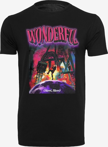MT Men Shirt 'Wonderful' in Black: front