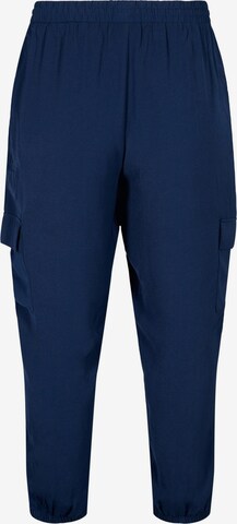 Loosefit Pantalon cargo 'JOY' Zizzi en bleu