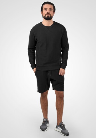 BLEND Regular Sweatshorts 'Folko' in Schwarz