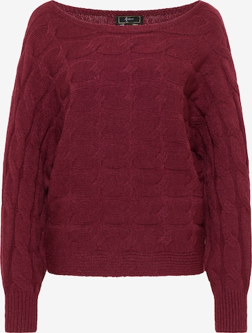 Pull-over faina en rouge : devant