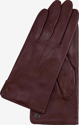 KESSLER Full Finger Gloves in Red: front