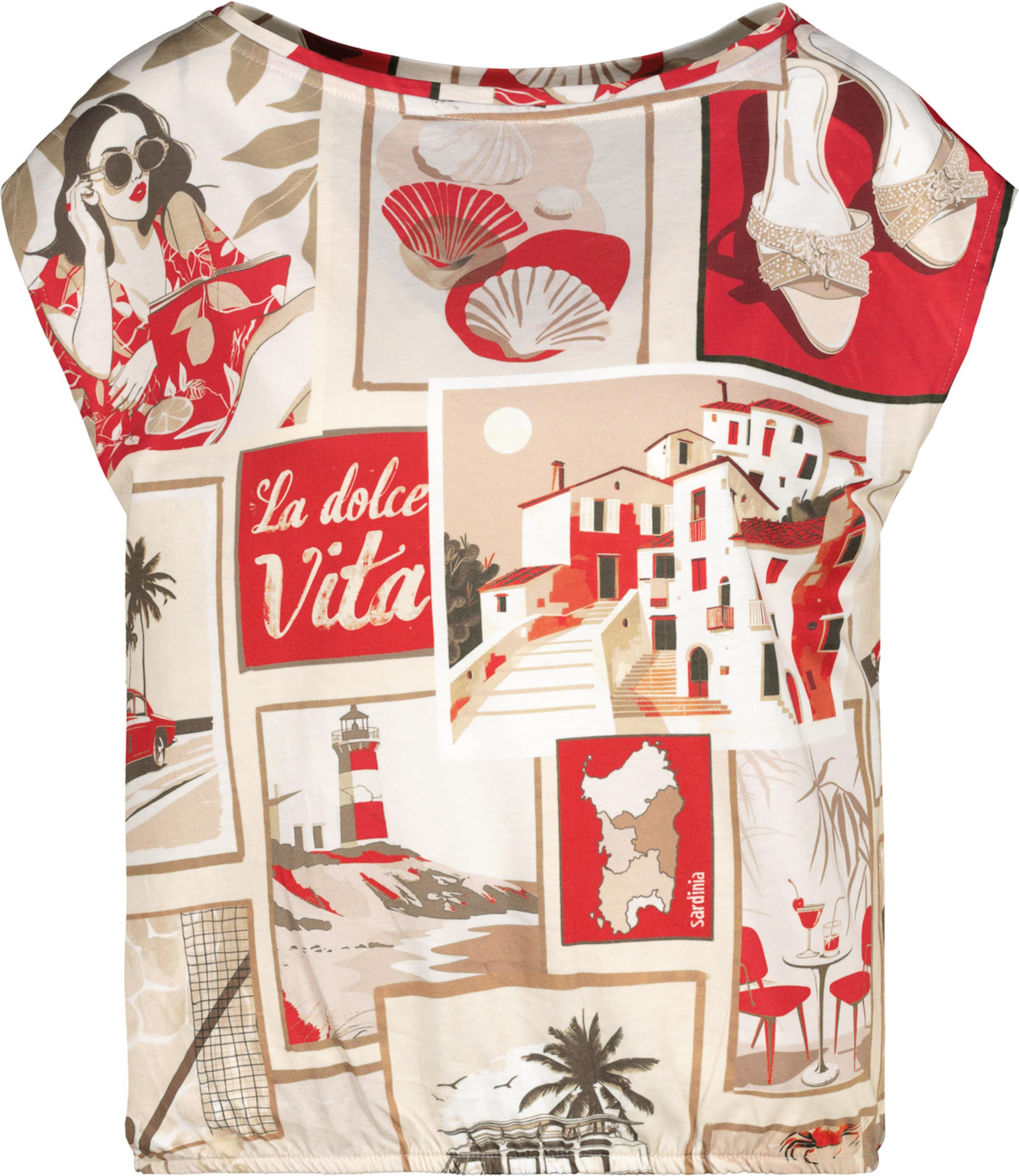 monari Bluse in Mischfarben: Vorderseite