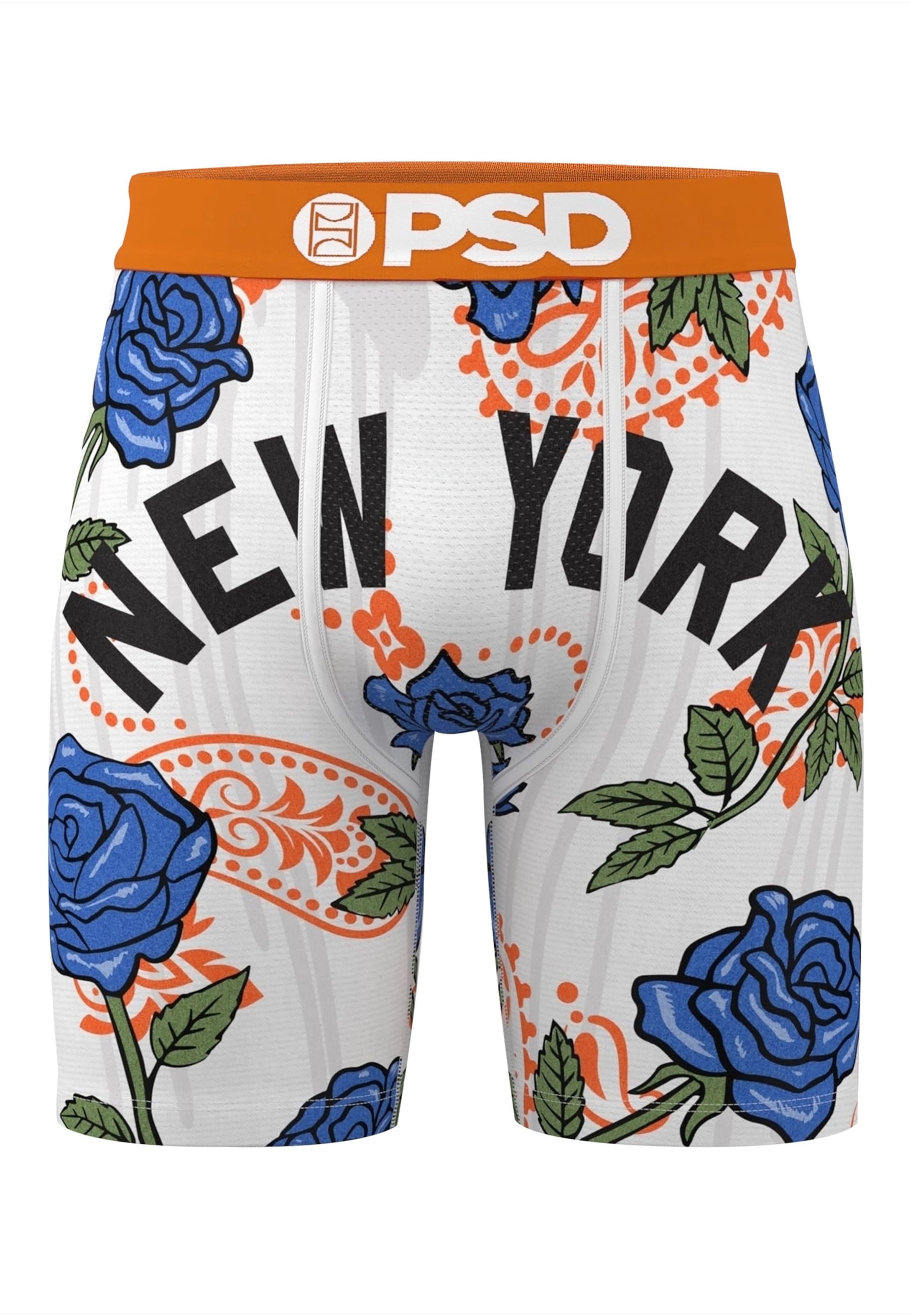 Boxer 'NY ROSES' di PSD in colori misti: frontale