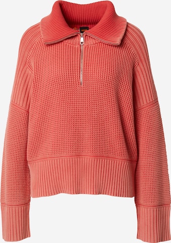 BOSS Orange Sweater 'C_Famur' in Red: front