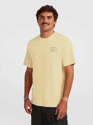 O'NEILL T-Shirt in Gelb: Vorderseite