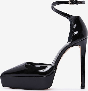 Décolleté di Derimod in nero: frontale