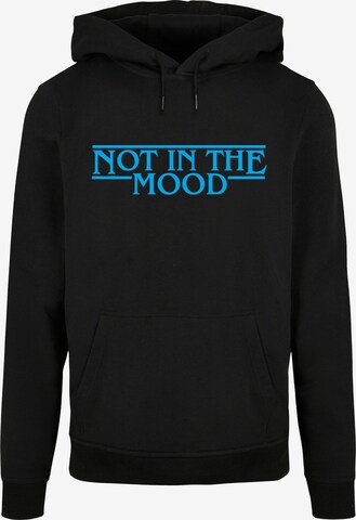 Merchcode Sweatshirt 'NITM - Stranger Mood' in Zwart: voorkant