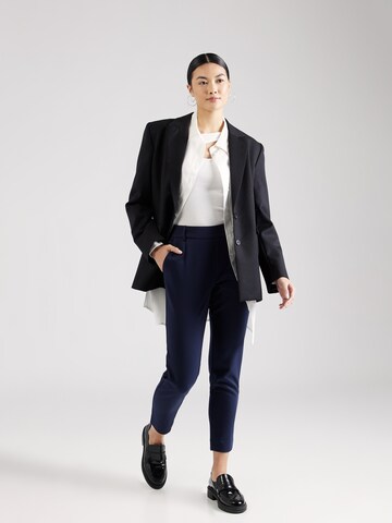 Coupe slim Pantalon 'Varone' VILA en bleu