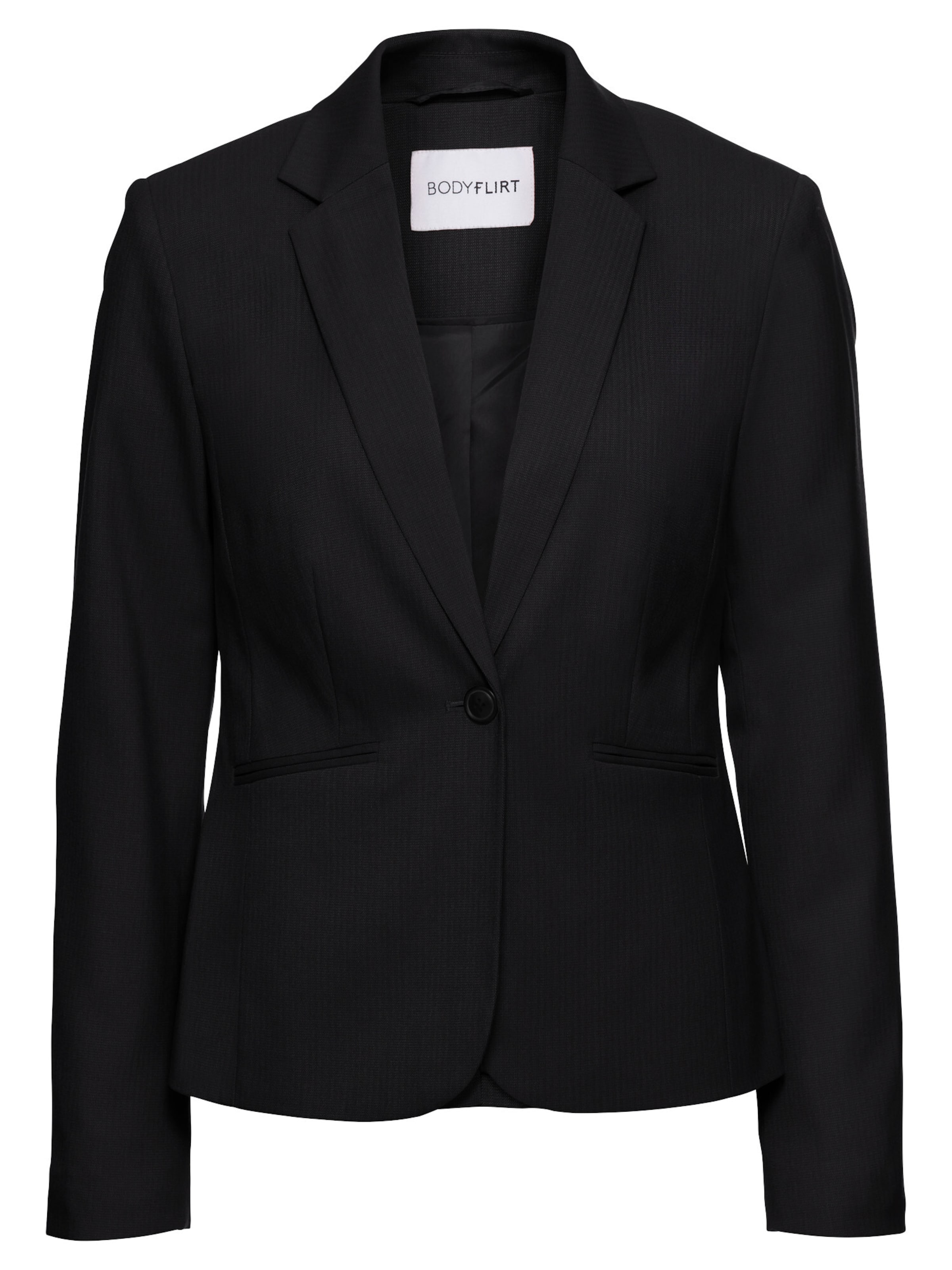 bonprix Blazer ' ' in Schwarz: Vorderseite