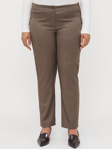 Regular Pantaloni 'CORONE' de la Persona by Marina Rinaldi pe maro: față