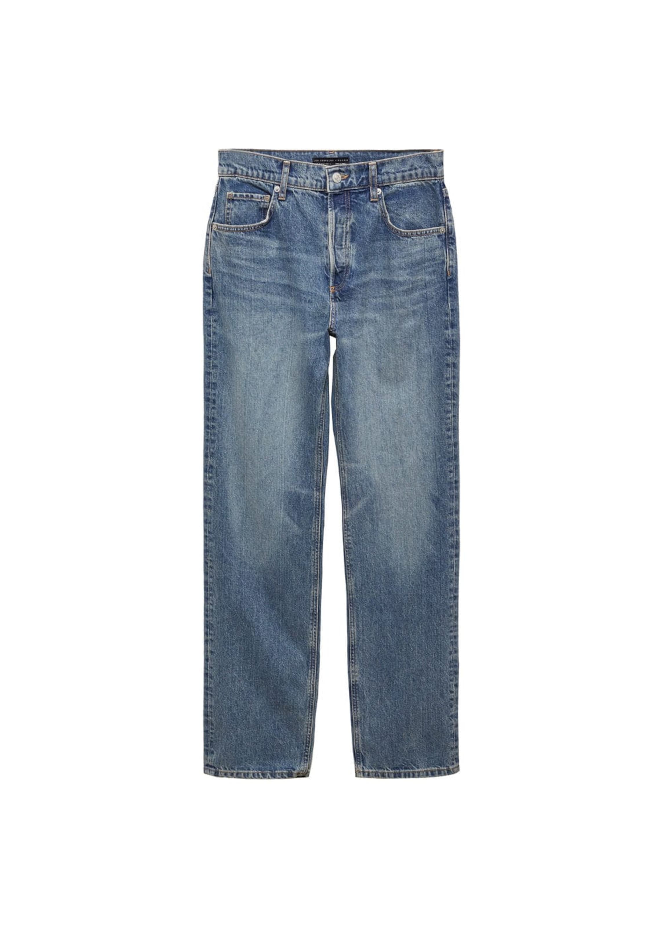 MANGO Normalny krój Jeansy 'Giselle' w kolorze niebieski: przód