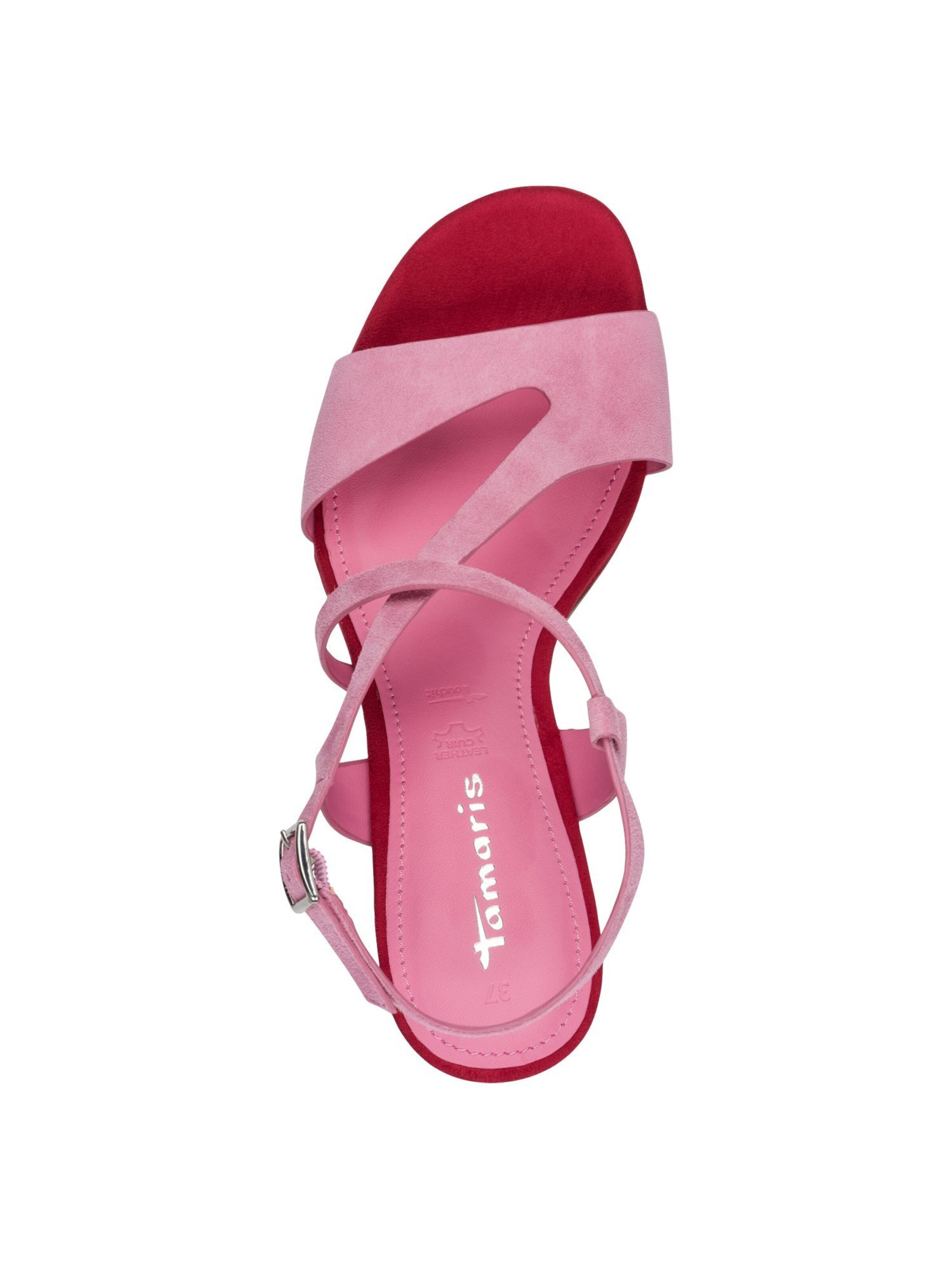 Tamaris Sandalen met riem in Roze
