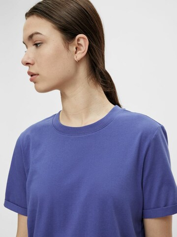 PIECES Shirt 'PCRia' in Blauw