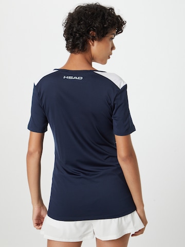 HEAD Performance Shirt 'CLUB 22' in Blue