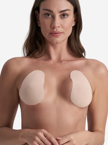 Accessoires soutien-gorge Bye Bra en beige : devant