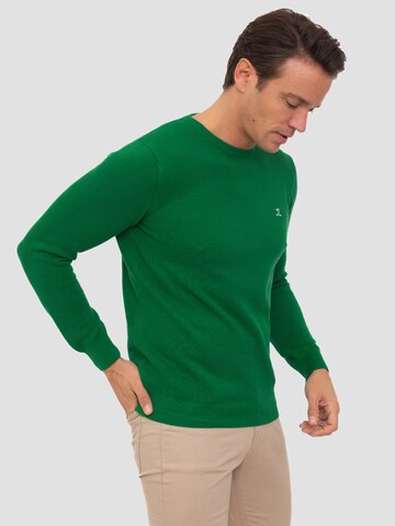 Sir Raymond Tailor Sweater 'Oscar' in Green