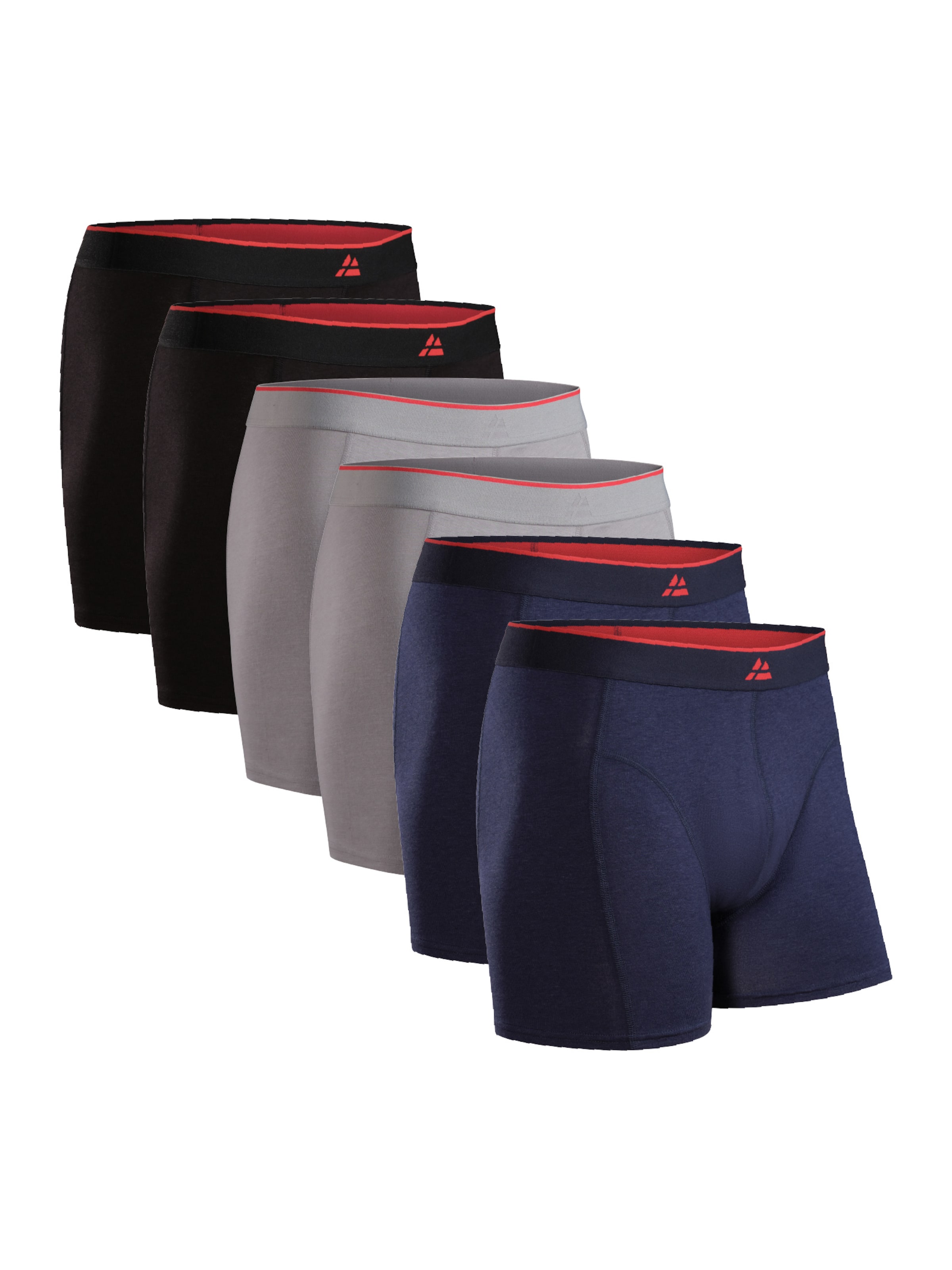 Boxers 'Bamboo' DANISH ENDURANCE en bleu : devant