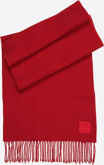 Fular HUGO pe roșu intens, Vizualizare produs