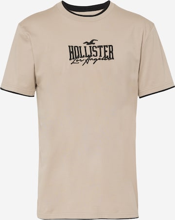 HOLLISTER T-Shirt in Braun: predná strana