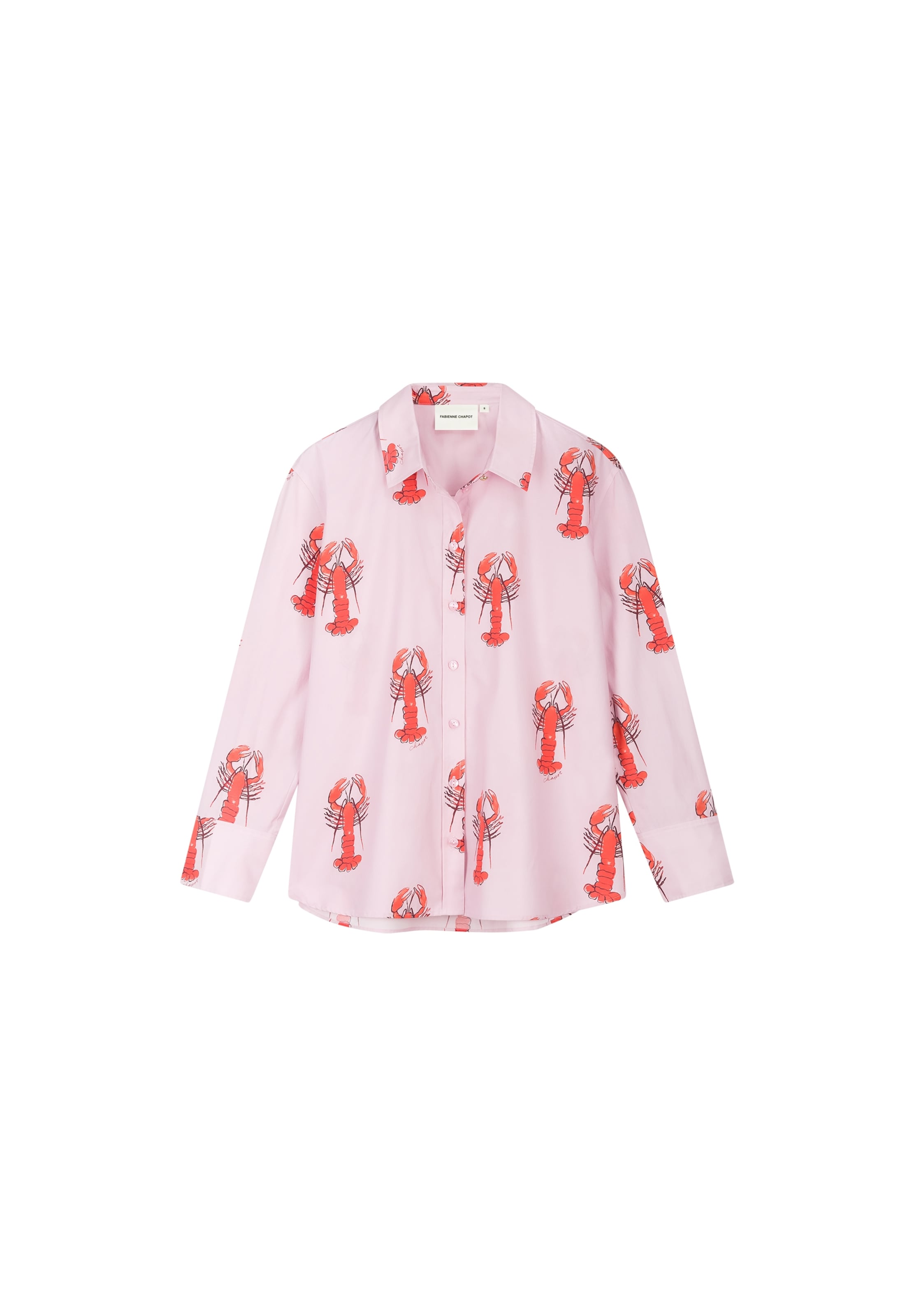 Fabienne Chapot Blouse in Roze: voorkant