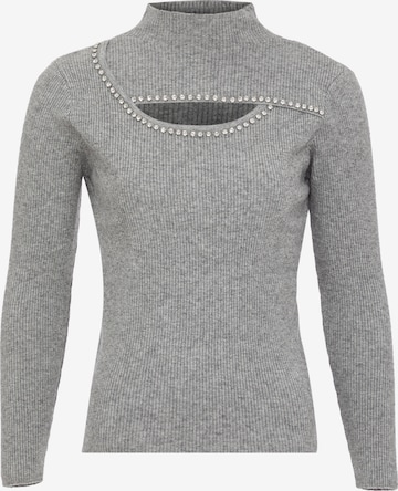 Pull-over nolie en gris : devant