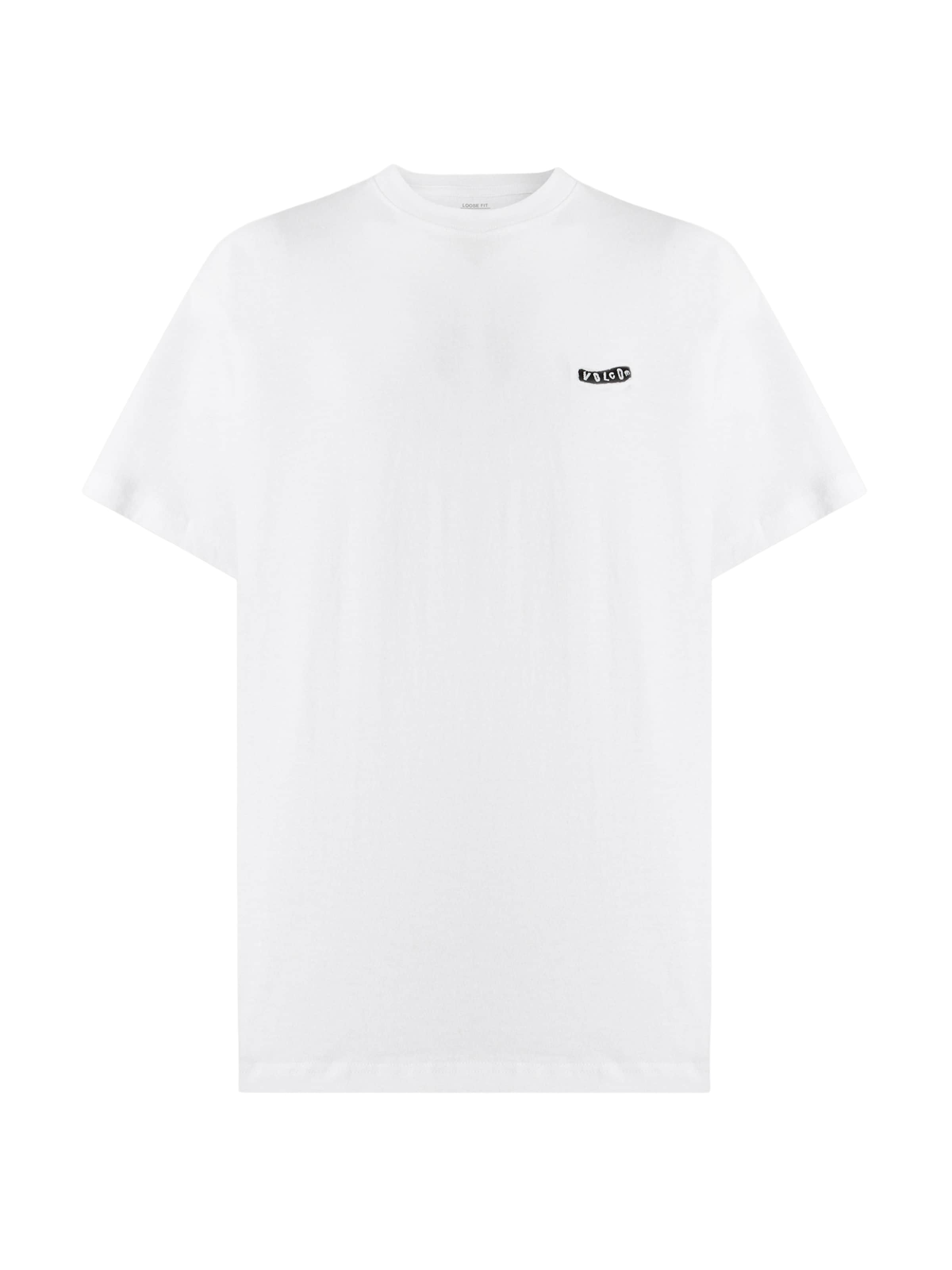 Volcom Póló 'PISTOL STONE' - fehér: elől