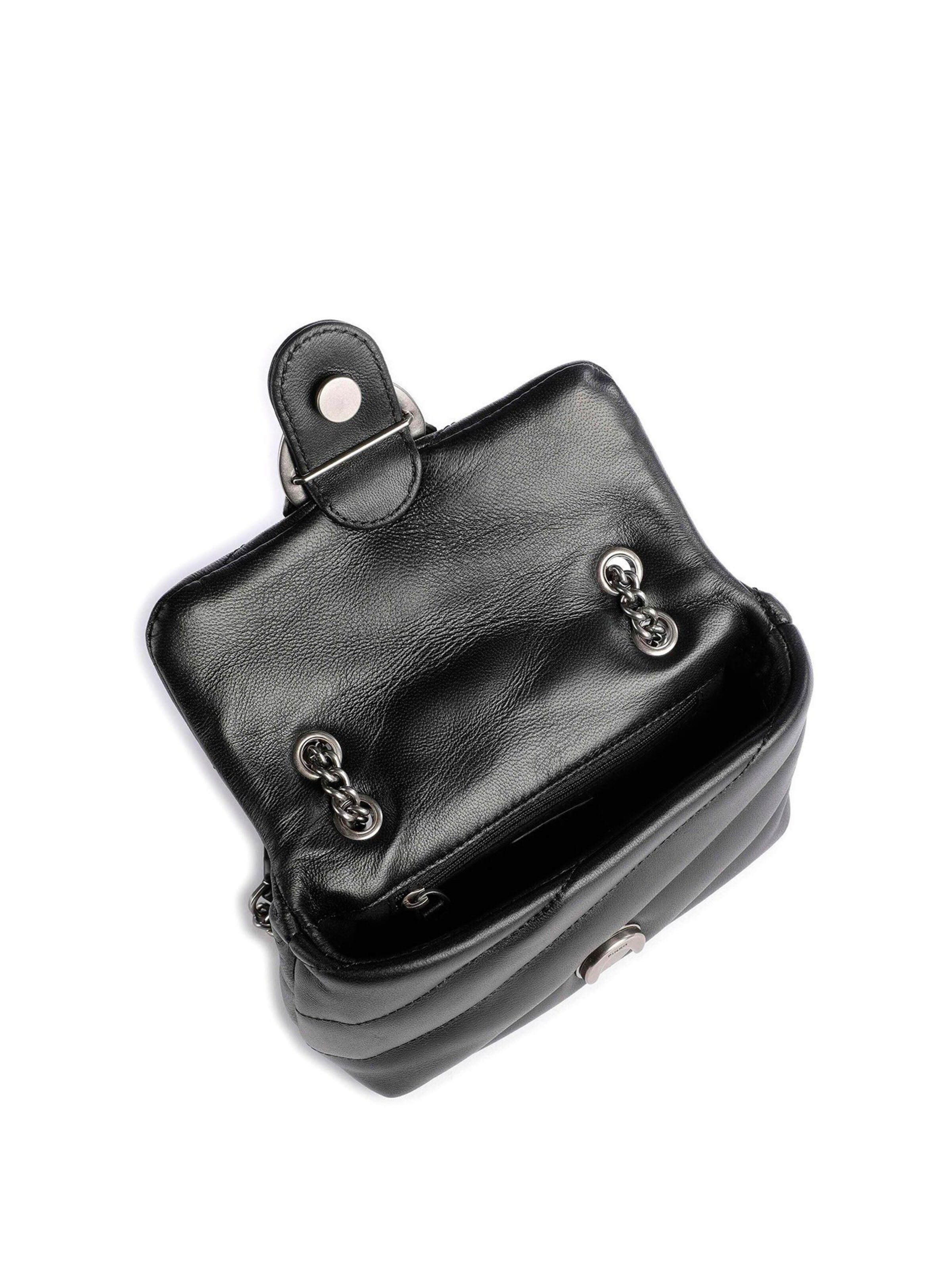 PINKO Umhängetasche 'LOVE BABY'‌‌‌‌‌‌‌‌ in Schwarz
