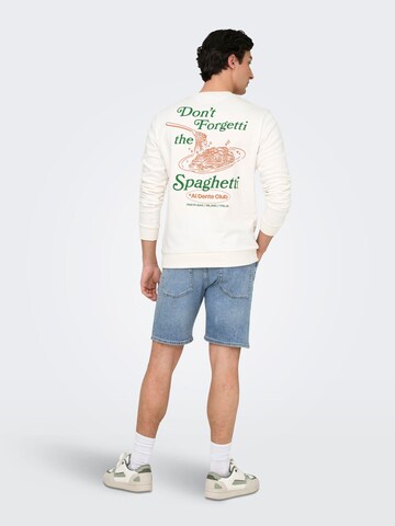 Only & Sons Regular Jeans 'ONSWeft' in Blauw