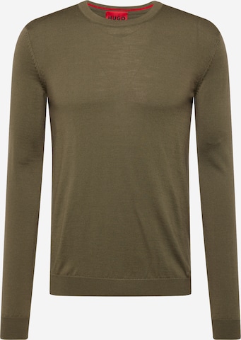 Pull-over 'San Cedric' HUGO en vert : devant