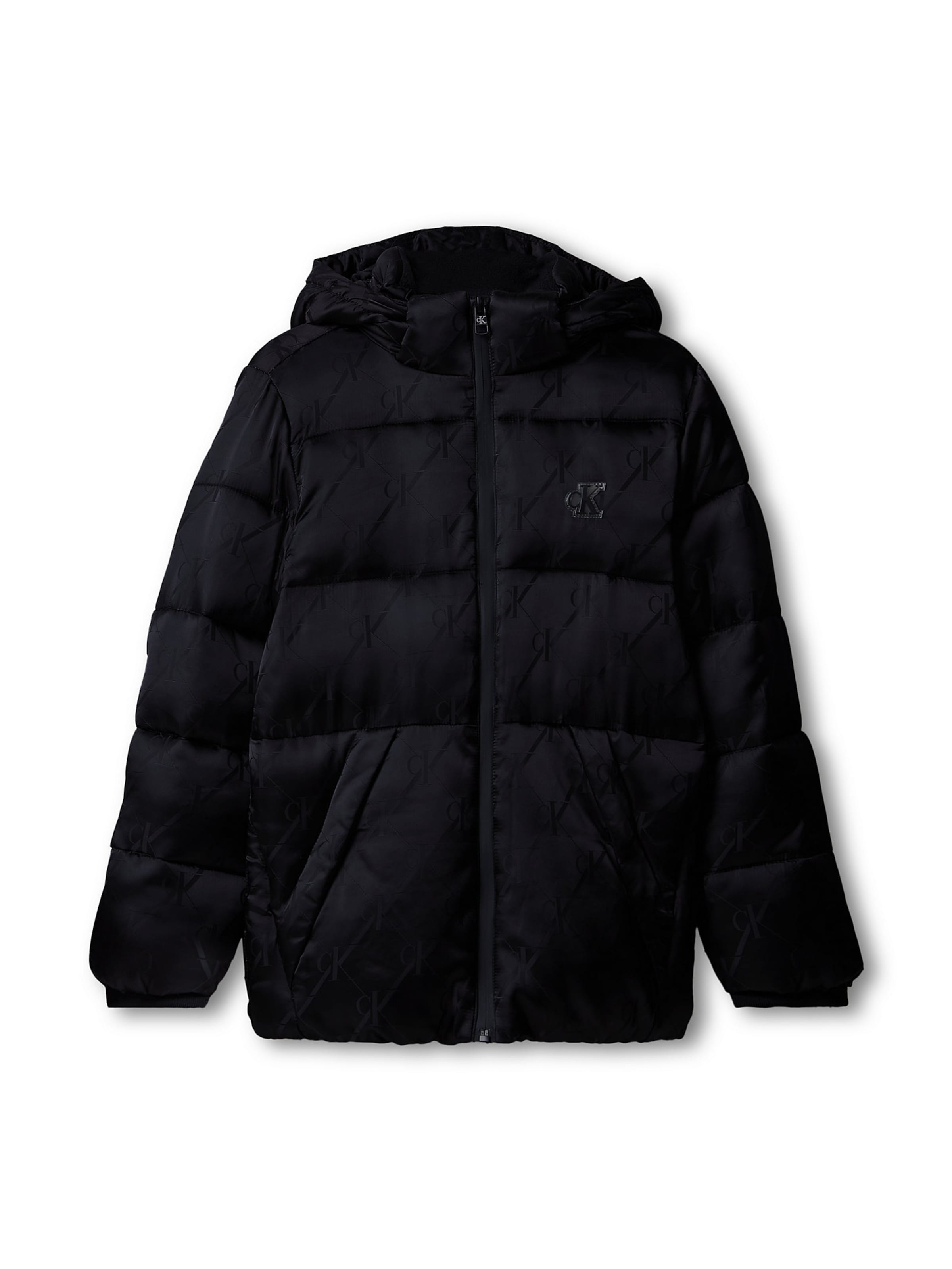 Calvin Klein Jeans - Chaqueta de invierno en negro: frente