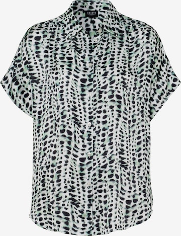 DESOTO Viskosebluse 'Florine', glatte, fließende Qualität in Grün: Vorderseite