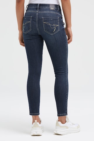 Soccx Slimfit Jeans Slim Fit in Blau