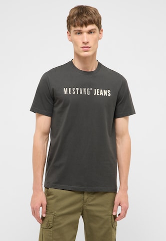 MUSTANG Shirt 'Austin' in Grau: Vorderseite