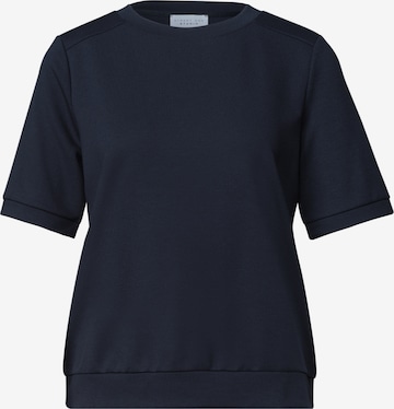 Street One Studio Shirt in Blue: front