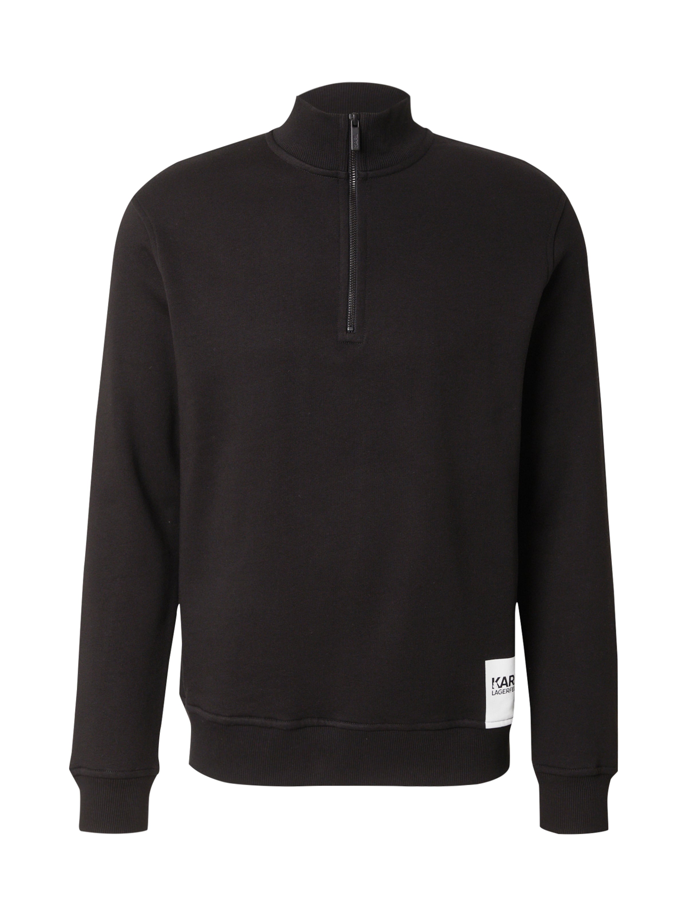 Karl Lagerfeld - Sweatshirt em preto: frente