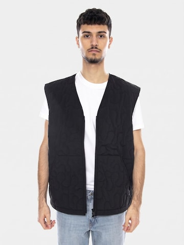 EDWIN Kamizelka 'Camper Vest -- Men's Vest Black' w kolorze czarny: przód