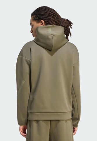 ADIDAS SPORTSWEAR Αθλητική ζακέτα φούτερ 'Z.N.E.' σε πράσινο