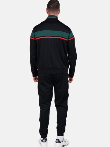 Sergio Tacchini Sportanzug 'DAMARINDO' in Schwarz