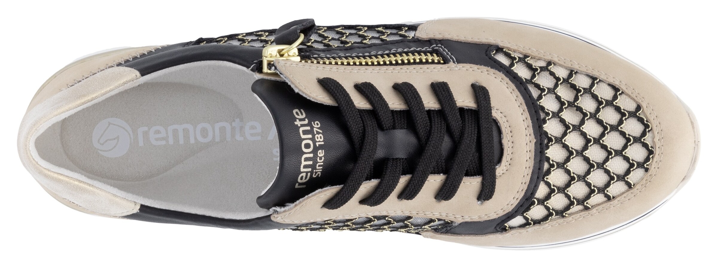 REMONTE Sneakers laag in Beige