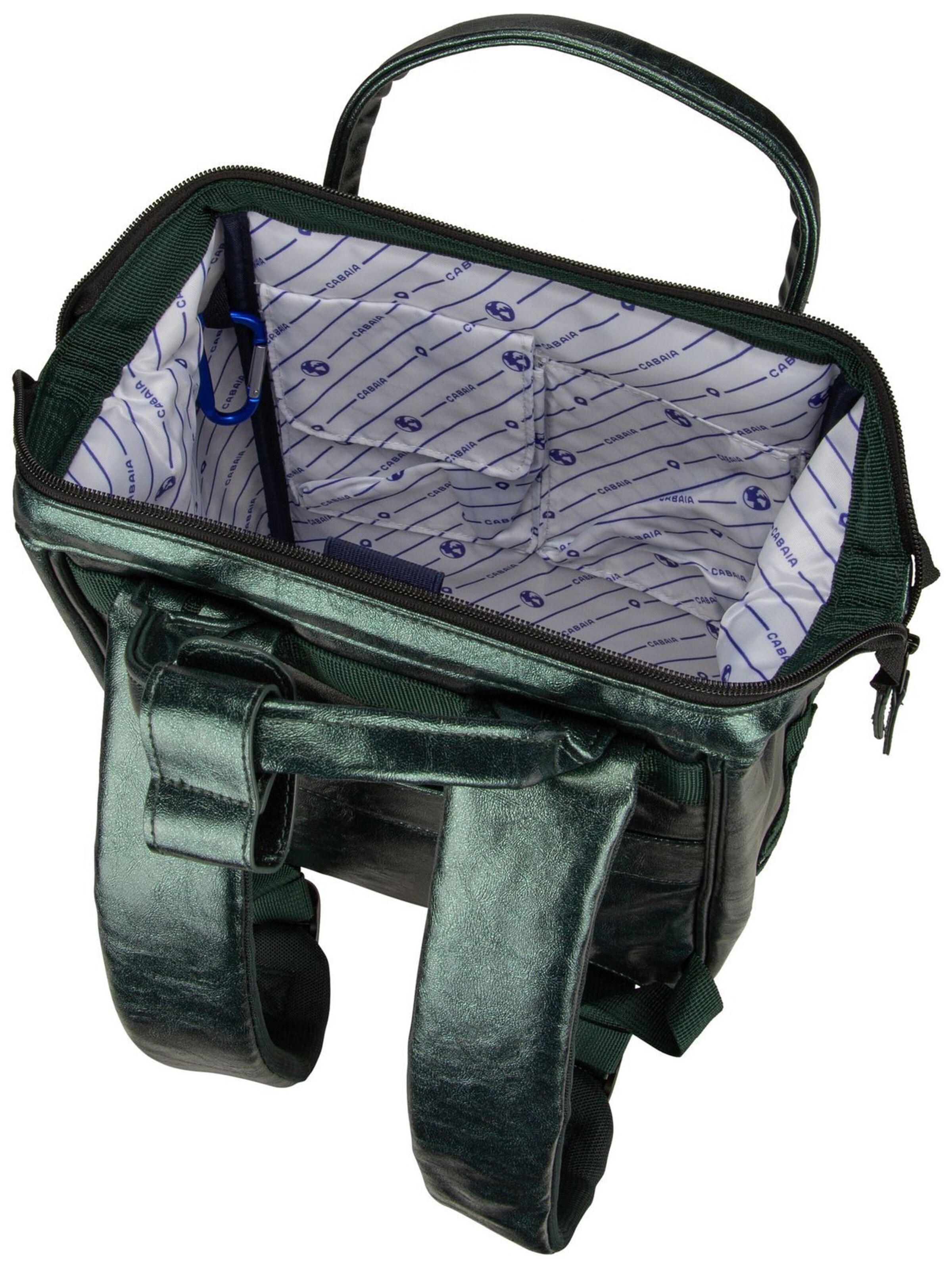 Cabaia Backpack 'Adventurer Iridescent' in Green