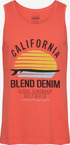 BLEND Shirt 'Cali' in Rood: voorkant