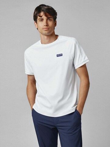 T-Shirt Pepe Jeans en blanc : devant