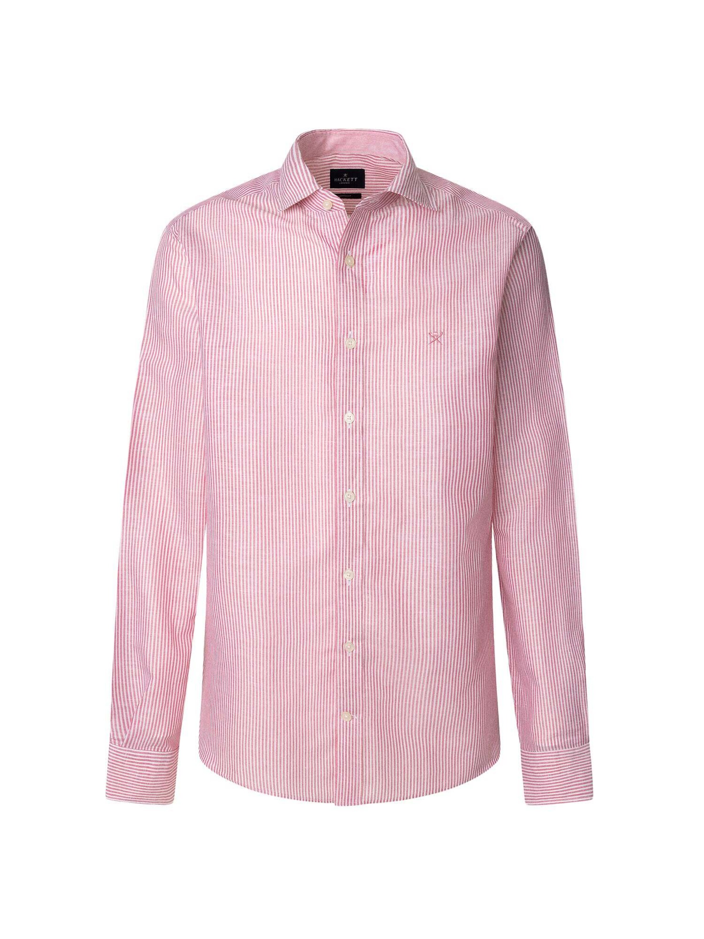 Hackett London Regular fit Overhemd in Roze: voorkant