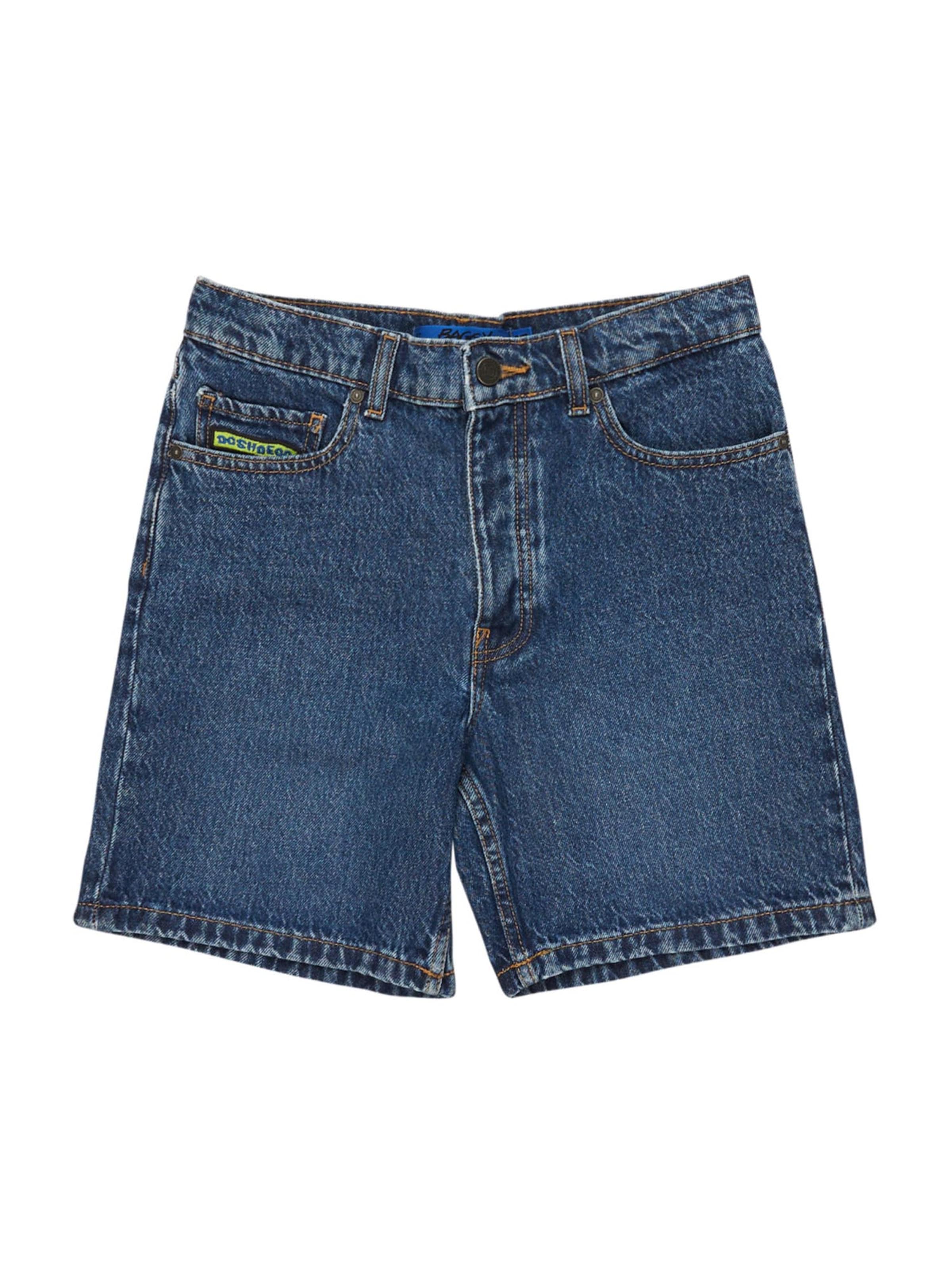 Largi Pantaloni sport de la DC Shoes pe albastru: față