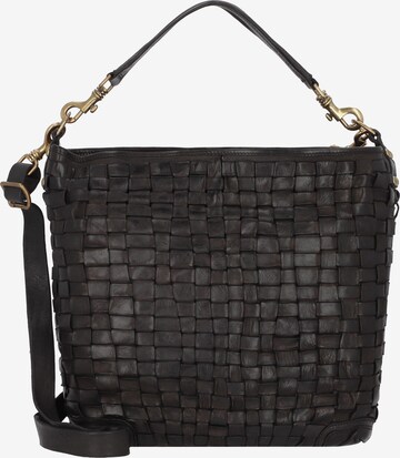 Campomaggi Shoulder Bag in Black: front