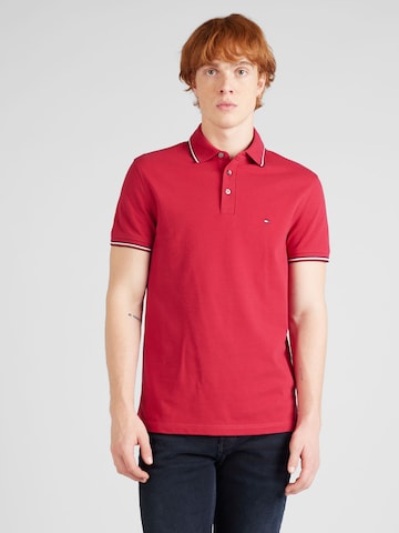 T-Shirt TOMMY HILFIGER en rouge : devant