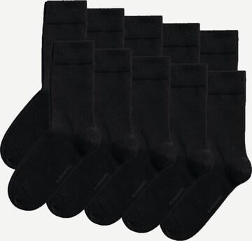BJÖRN BORG Athletic Socks in Black
