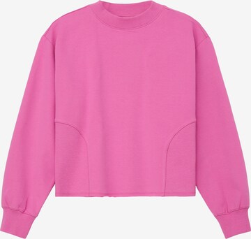 Sweat-shirt s.Oliver en rose : devant