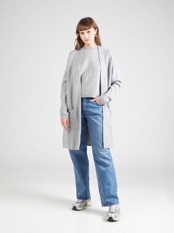 TOM TAILOR DENIM Neuletakki värissä harmaa: etupuoli