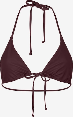 PIECES Bikinitop 'PCBAOMI' in Rood: voorkant